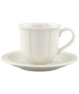 MANOIR TAZZA CAFFÈ ESPRESSO C/ PIATTINO 2 PZ100 ML