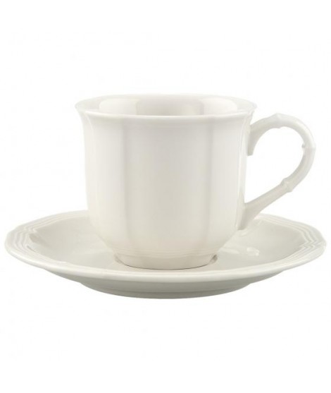 MANOIR TAZZA CAFFÈ ESPRESSO C/ PIATTINO 2 PZ100 ML