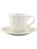 MANOIR TAZZA CAFFÈ ESPRESSO C/ PIATTINO 2 PZ100 ML