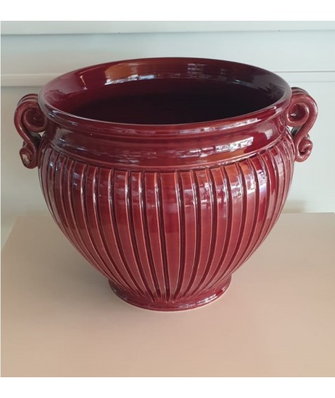 CASPÒ NOCE BORDEAUX 25 CM CERAMICHE ARTISTICHE IMA