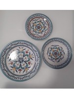 EMPORIO ZANI CERAMIC SET PIATTI 18 PZ TAORMINA