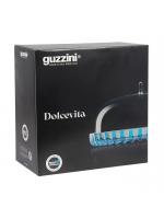 GUZZINI SET TORTIERA CON CAMPANA CELESTE